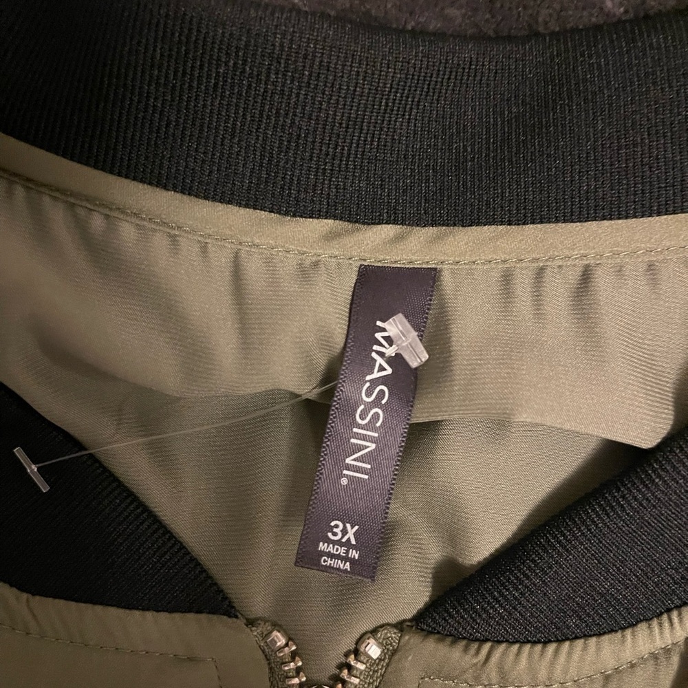 Massini Zip jacket size 3x - Picture 2 of 2